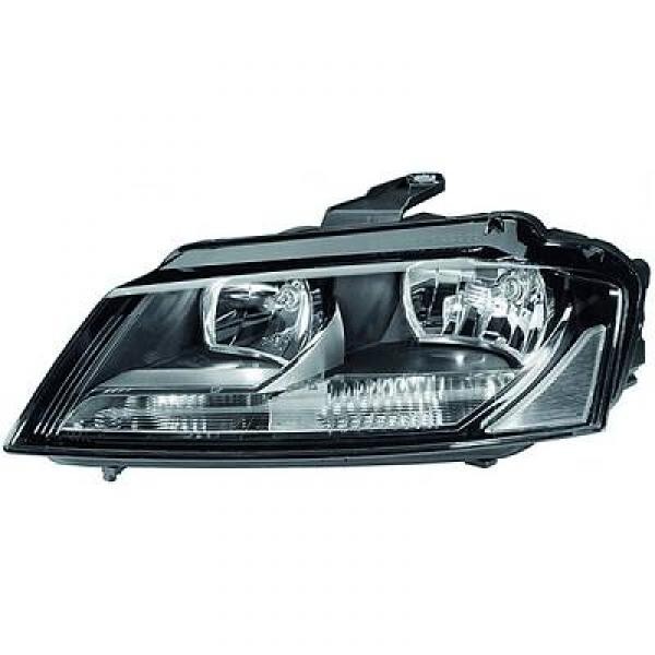 Koplamp links Audi A3 8P 08->> HELLA H7+H7