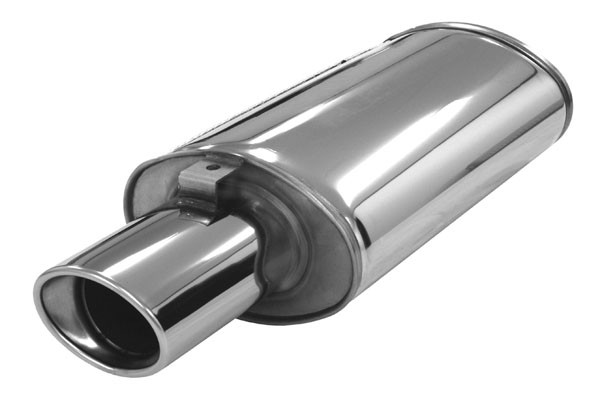 einddemper ELLIPS ovaal 140/220 L=670mm 3 inch (76,1mm) Simons R