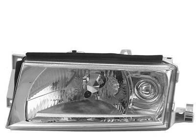 koplamp, H4, elektr verstelb, incl motor, links, 11/2000-Skoda O
