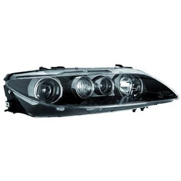 Koplamp links Mazda 6 05-08 H1+H1+H3