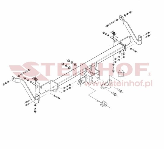 Trekhaak Fiat Ducato Van, Minibus (incl. L4/XL) 2006-02/2014