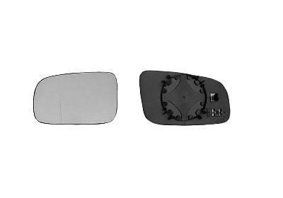 spiegelglas, bol glas, verwarmd, 12cm, rechts Audi A3, 1996-2003