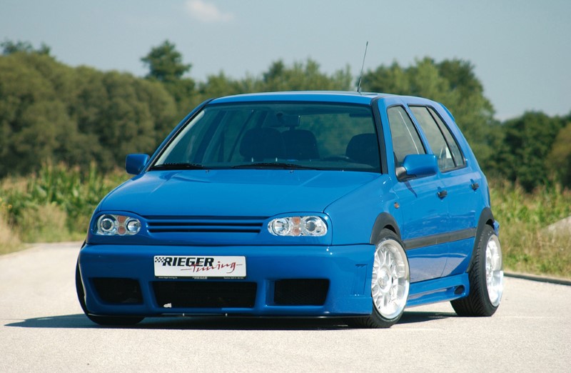 Zijskirts VW Golf III Rieger met uitsnede