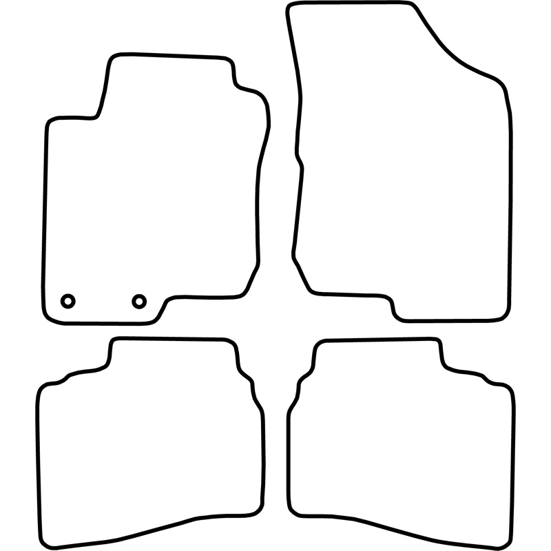 Automatten  Hyundai i30 CW 2008-
