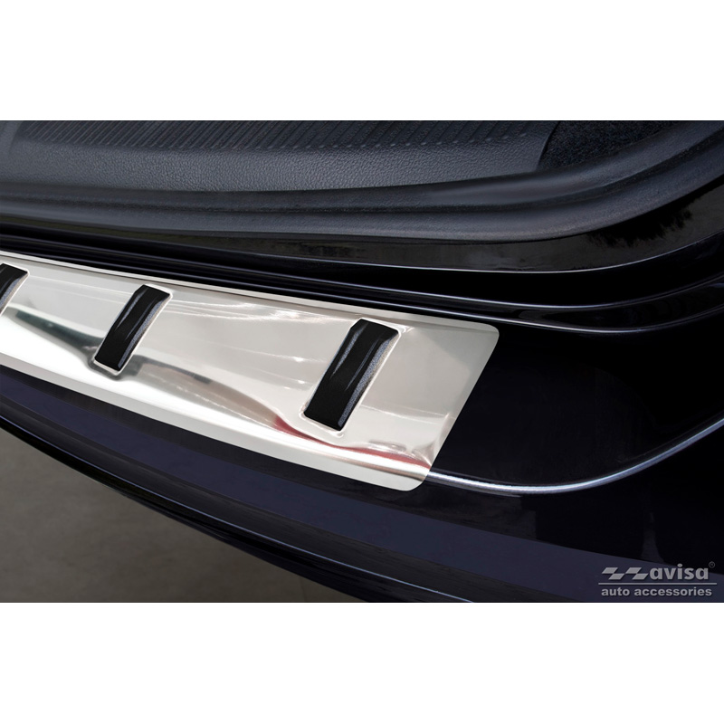 RVS Achterbumperprotector  Volkswagen Sharan II & Seat Alhambra II 2010- 'STRONG EDITION'