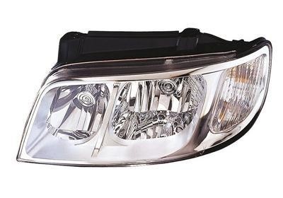 koplamp, H7+H1, elektr verstelb, links, 05/2005-Hyundai Matrix,