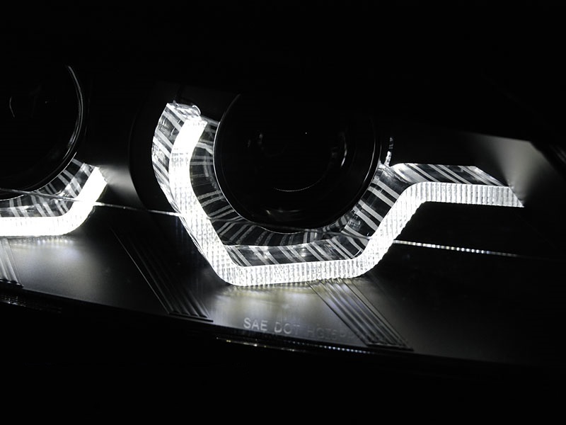 Koplampen BMW Z4 E89 09-13 Xenon DRL Zwart Dynamisch