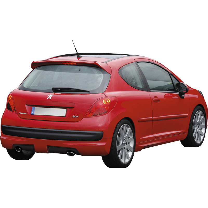 Dakspoiler  Peugeot 207 3/5-deurs 2006- - Type 1