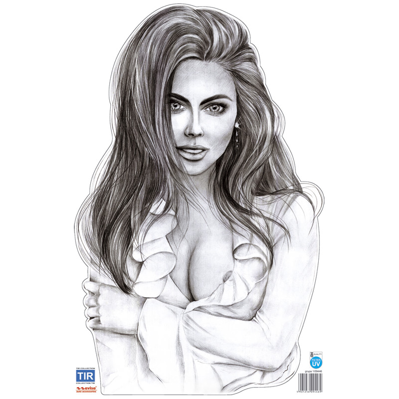 Auto Tattoo Sticker Alice girl - 30,4x47,6cm