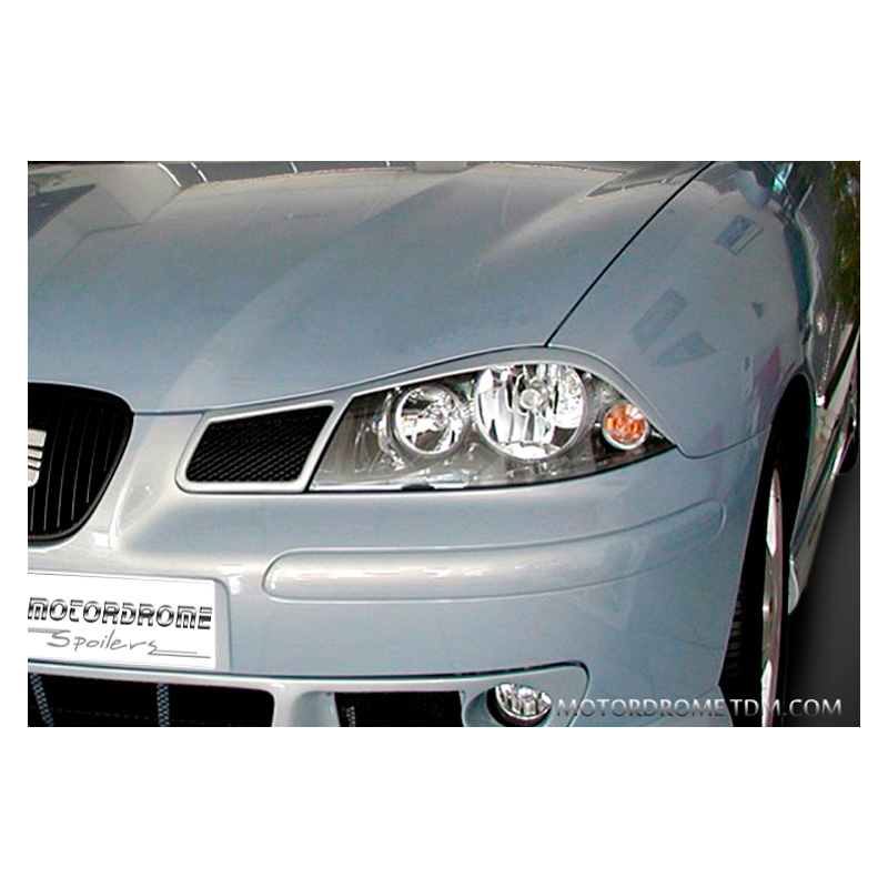 Koplampspoilers  Seat Ibiza 6L 2002-2008 (ABS)