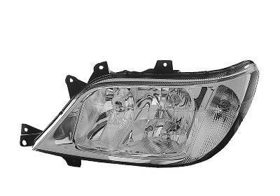 koplamp, Hella, H7+H7+H3, links, 09/2002-Mercedes Sprinter, 1995
