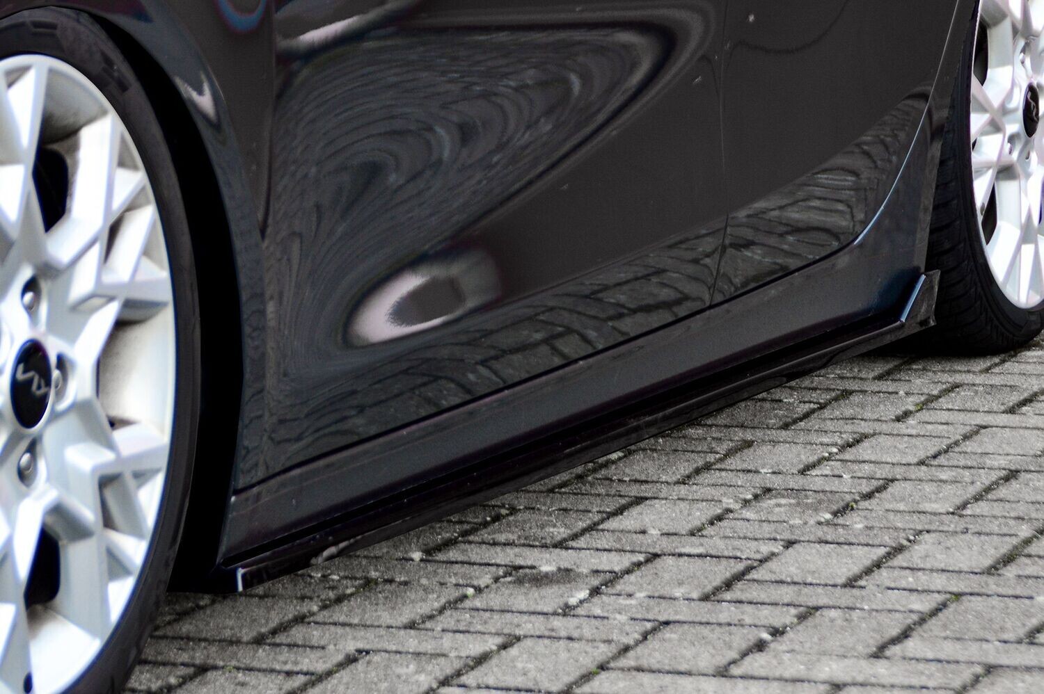Zijskirts met vleugel achterzijde Kia Ceed GT 2021-