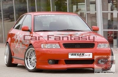 Voorspoiler Audi A3 8L model 2000 Niet S3,met uitsparing voor mis
