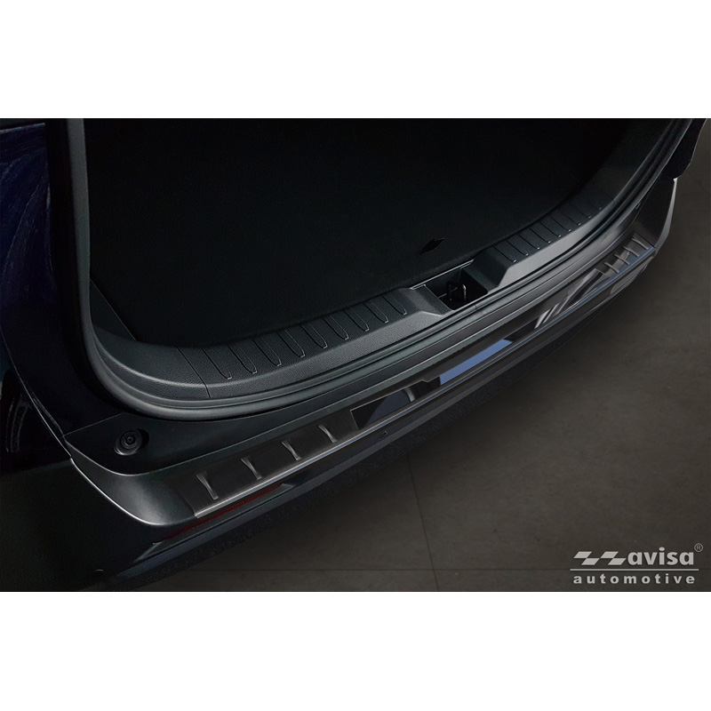 Avisa Zwart RVS Achterbumperprotector  Toyota RAV4 V (XA50) 2018- incl. Plug-in-Hybrid 'Shadow Premium'