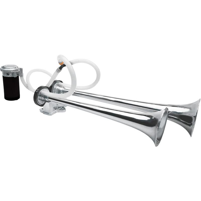 Simoni Racing luchthoorn 1-toon - Bus - 24V 118dB - Aluminium