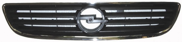 Radiator Grill ZAFIRA 99-05 Chroom/ZWART