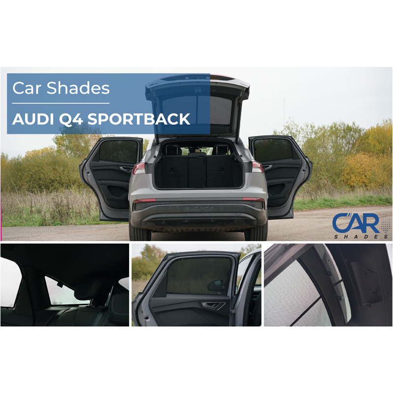Set Car Shades  Audi Q4 Sportback (F4N) 2021- (8-delig)