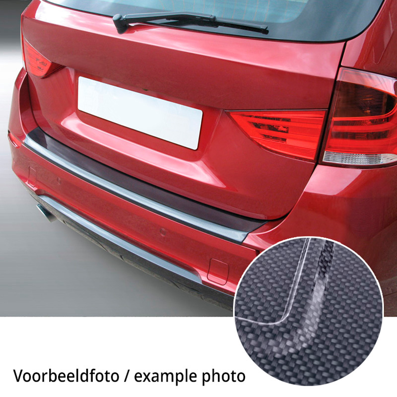 ABS Achterbumper beschermlijst  BMW 3-Serie E91 Touring 2008-2012 excl. M Carbon Look