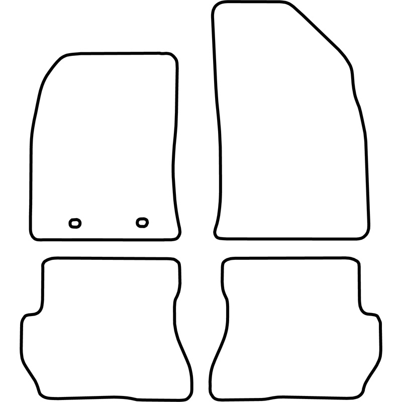 Automatten  Ford Fiesta 2002-2005