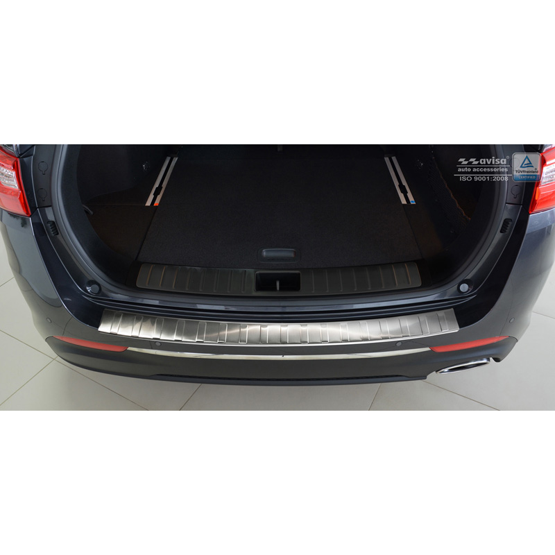 RVS Achterbumperprotector  Kia Optima Combi 2016- 'Ribs'