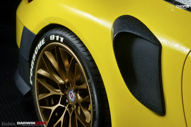Porsche 911 991.1/991.2 Carrera/S GT2RS Style Carbon Fiber Quarter Panel Side Scoops 2012-2019