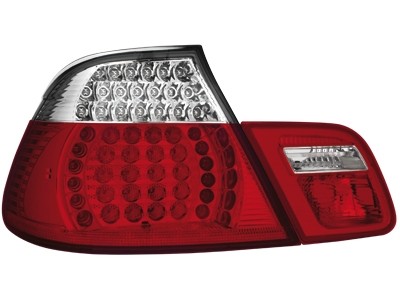 Achterlichten passend voor BMW E46 Cabrio 99-03 LED facelift-look