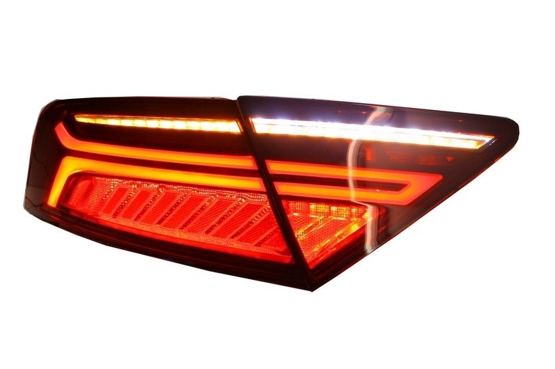 Achterlichten passend voor Audi A7 4G 10-14 Facelift Led smoke
