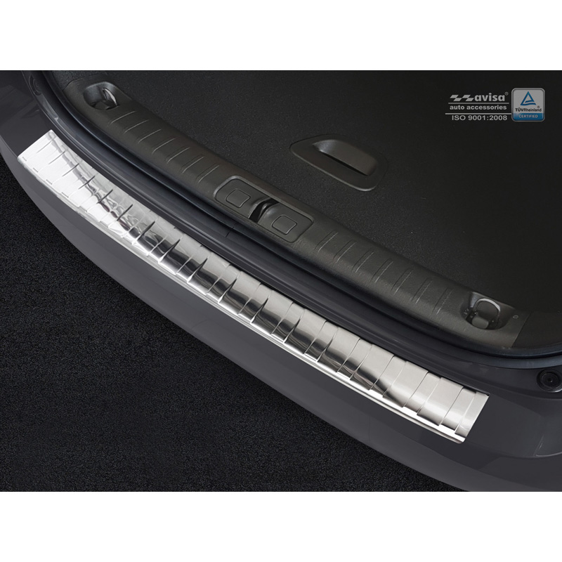 RVS Achterbumperprotector  Fiat Tipo SW 2016-2020 & FL 2020- + Tipo SW Cross 2022- 'Ribs'