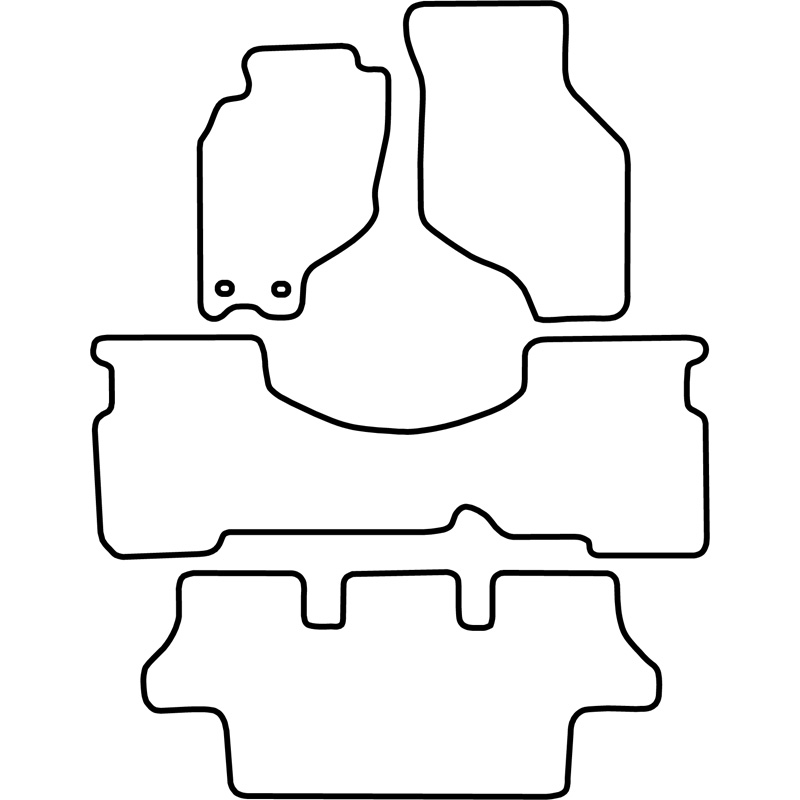 Automatten  Kia Joice 1999-2003