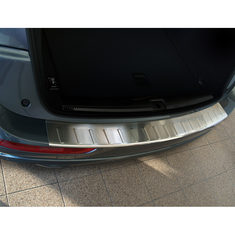 RVS Achterbumperprotector  Audi Q5 2008-2012 & 2012- 'Ribs'