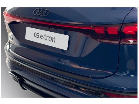 ABS Achterbumper beschermlijst  Audi Q6 e-tron (GFB) 2024- Zwart