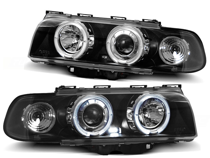 Koplampen passend voor BMW E38 95-98 Black