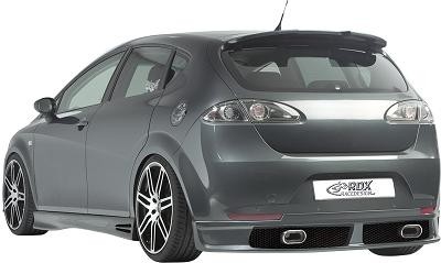 Achterbumper Diffusor Seat Leon 1P 05-2009