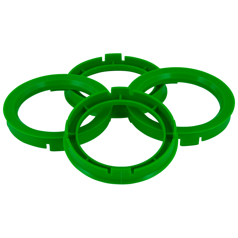 Set TPI Centreerringen - 74.1->59.1mm - Sea Foam Groen