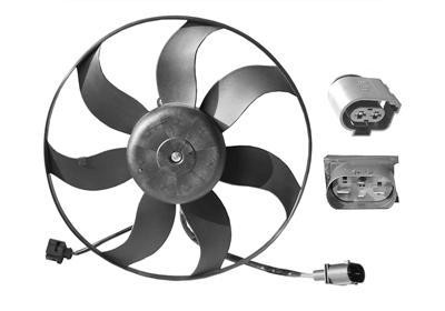 ventilator, 1.2, 1.4, 1.6, 220W, 360mm doorsnee, links Seat Alte