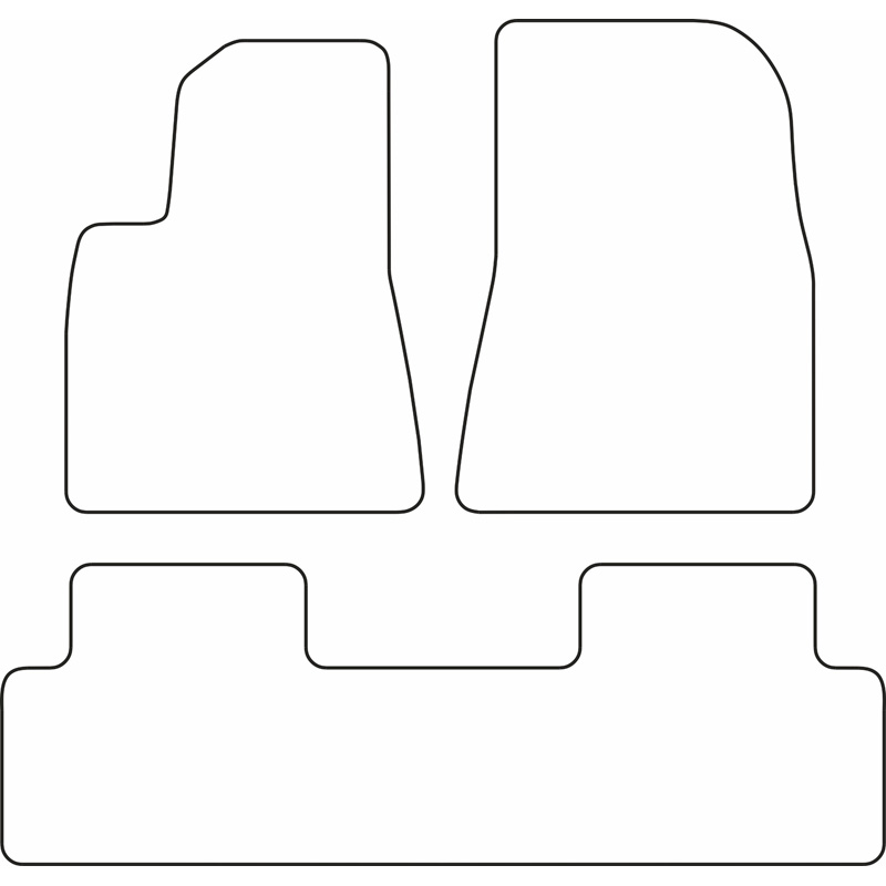 Automatten  Tesla Model 3 2017-2020