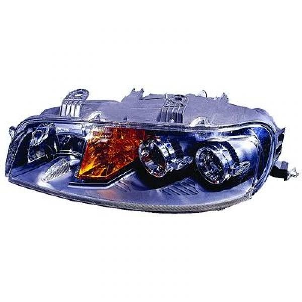Koplamp links PUNTO 99-00 DEPO H7+H7
