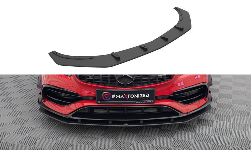 Voorspoiler Mercedes A45 AMG Aero Pack W176 FL Maxton Street Pro