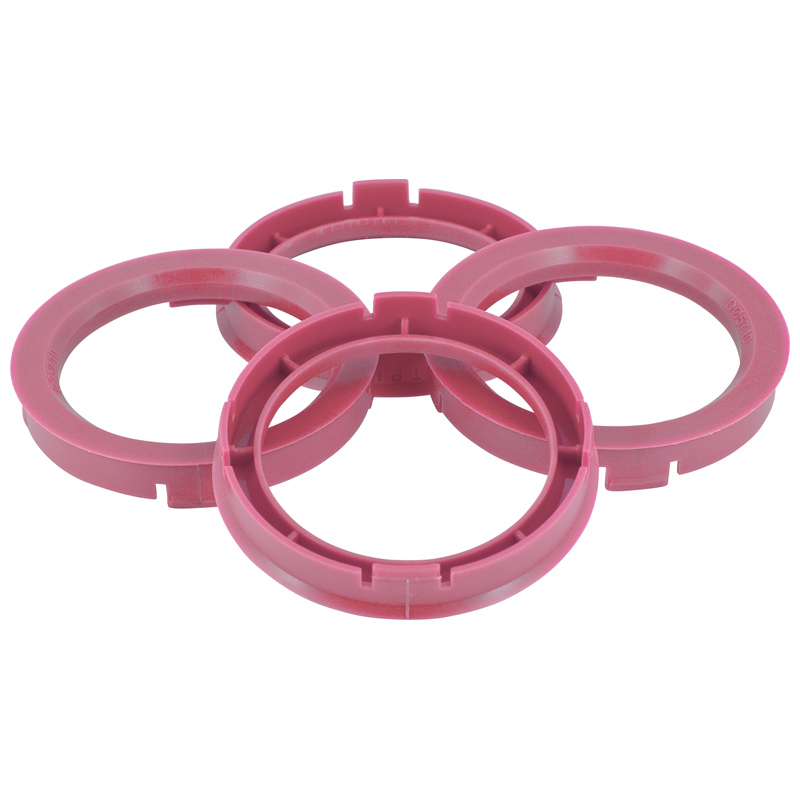 Set TPI Centreerringen - 74.1->64.1mm - Roze
