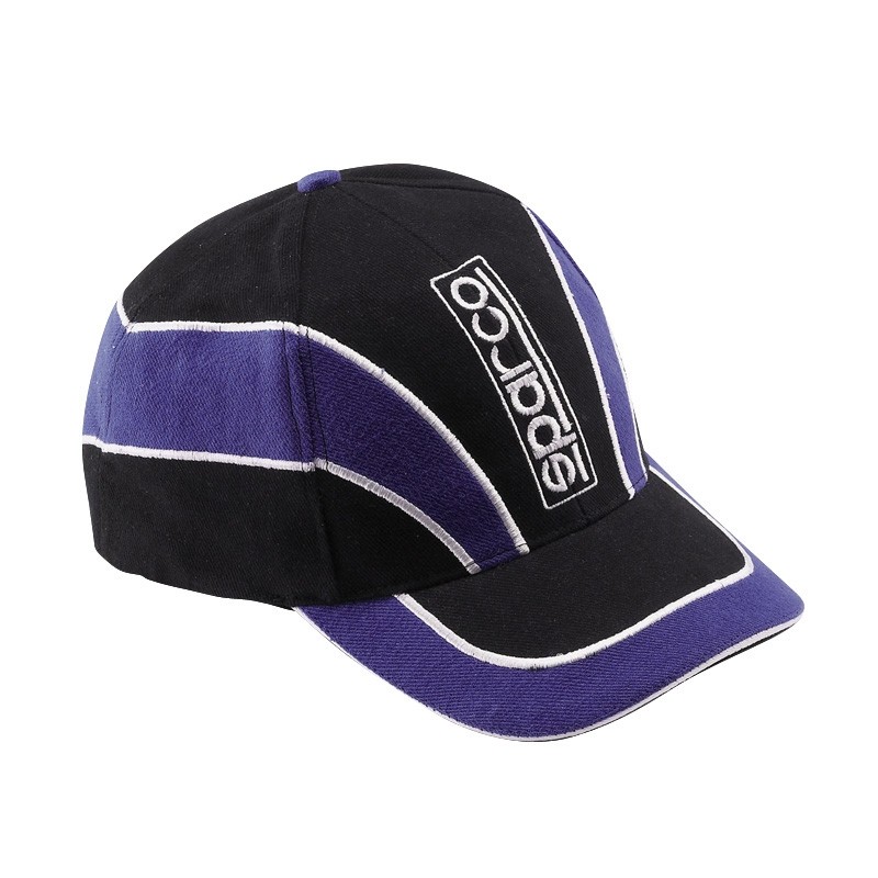 Sparco Cap Jersey zwart/blauw