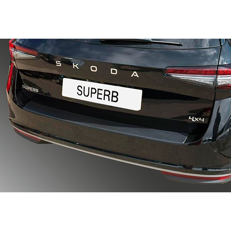 RGM ABS Achterbumper beschermlijst  Skoda Superb IV Estate 2024- Zwart