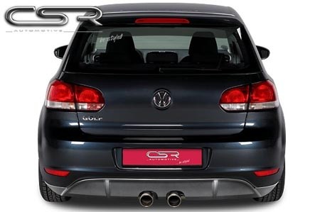 Achterbumper Diffusor VW Golf VI SFLine