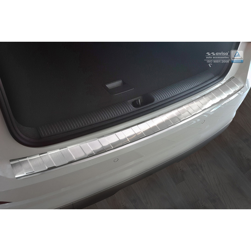 RVS Achterbumperprotector  Audi Q2 2016-2020 'Ribs'