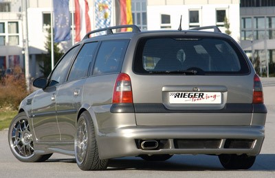 Achterbumper Diffusor Opel Vectra B Station -7.98 Rieger