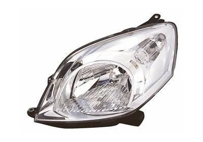koplamp, H4, elektr verstelb, incl stelmotortje, links Fiat Fior