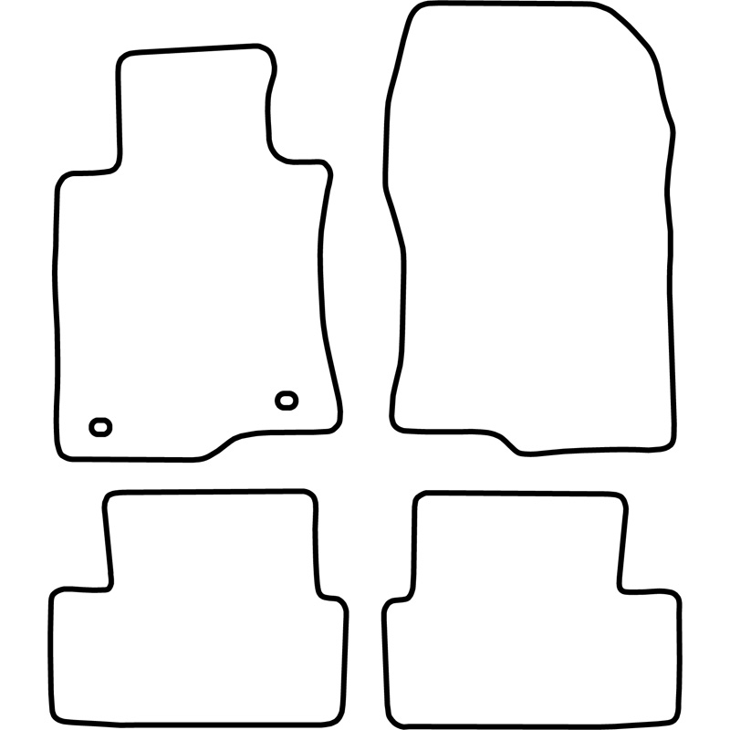 Automatten  Honda Accord 2008-2011