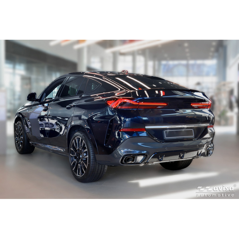 Avisa Chroom RVS Kofferbak Sierlijst  BMW X6 (G06) 2024- excl. M-Sport