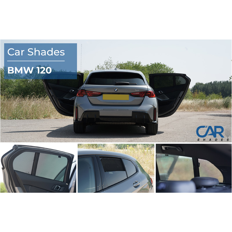Set Car Shades (achterportieren)  BMW 1-Serie F70 5-deurs 2024- (4-delig)
