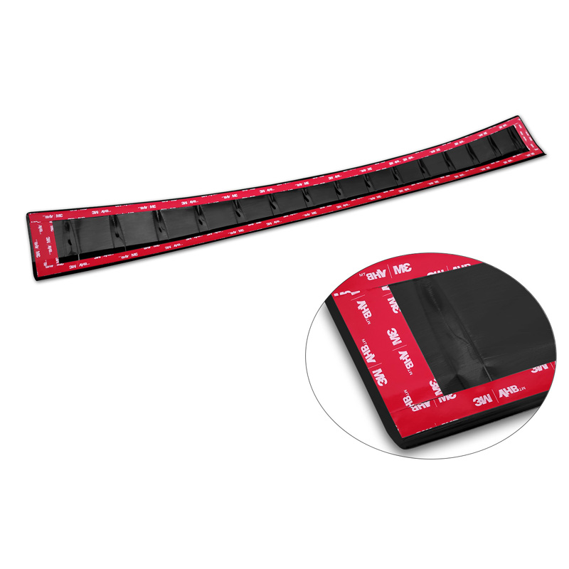 Zwart RVS Achterbumperprotector  Mazda 2 Hybrid 2022- 'Ribs'