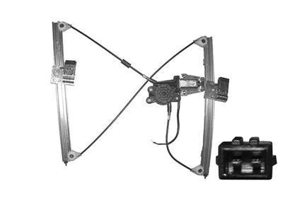 raammechanisme, 2/3 drs, incl motor, links VW Golf 3, 1991-1997
